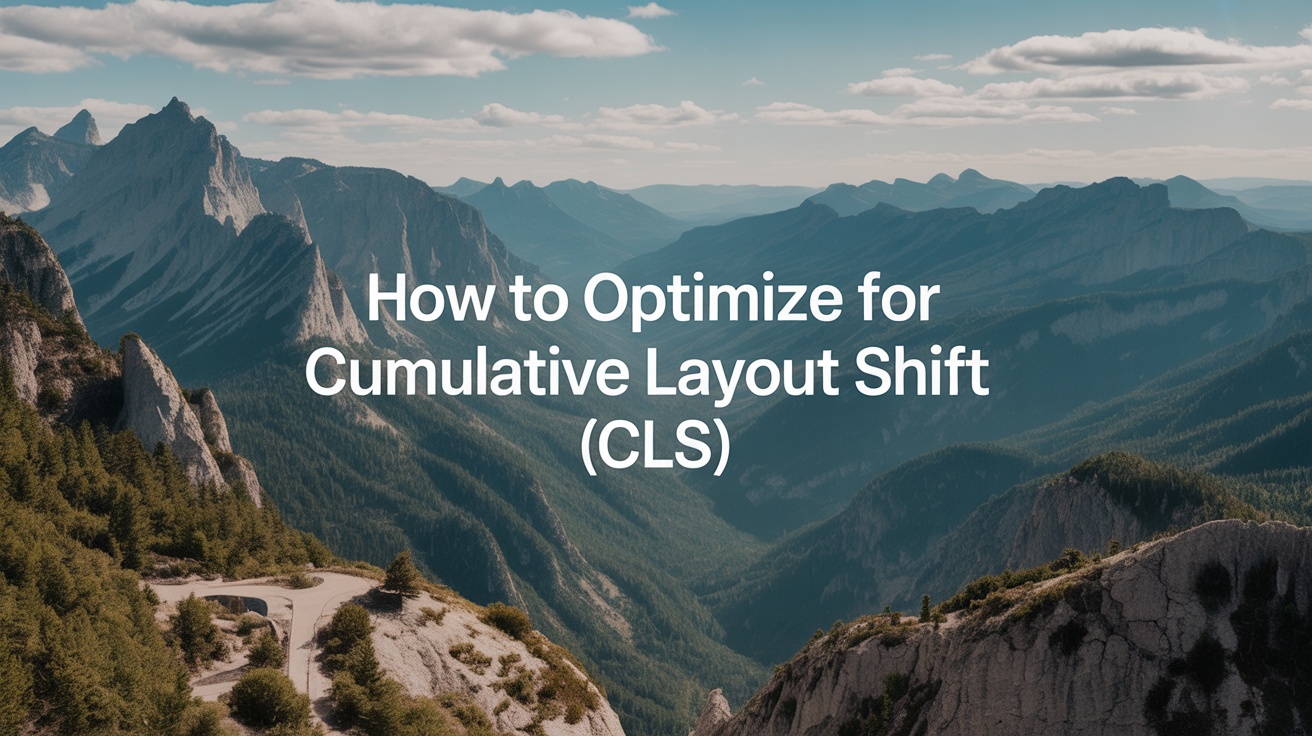 How to Optimize for Cumulative Layout Shift (CLS)