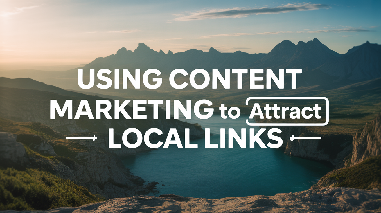 Using Content Marketing to Attract Local Links