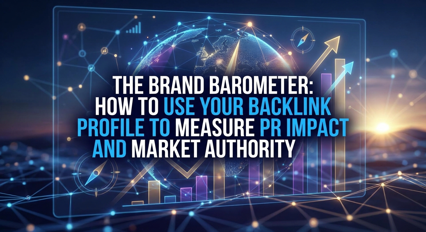 The Brand Barometer: How to Use Your Backlink Profile to Measure PR Impact and Market Authority