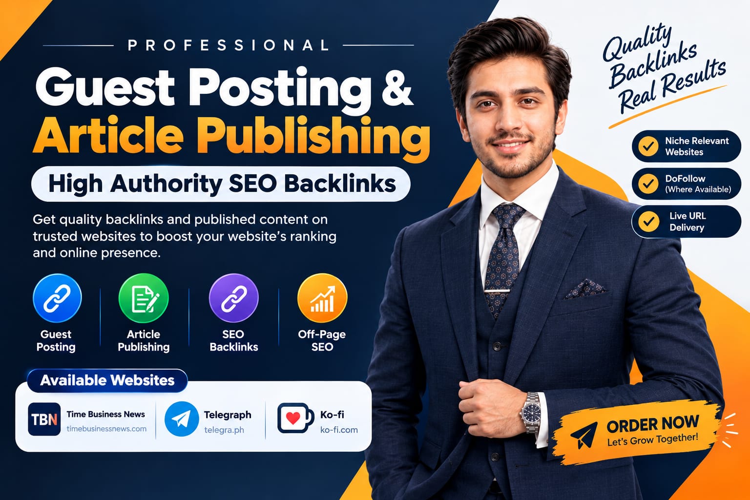 I will High DA 55–93 & DR 55–93 Guest Posts, Article Publishing & SEO Backlinks